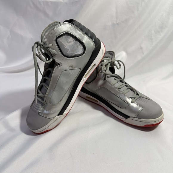 Nike Jordan Flight Luminary Men\'s Basketball Sneakers Size 11 Silver‎ 551820 007 main image 4